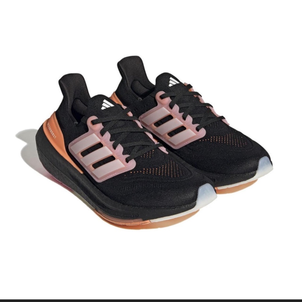 Adidas UltraBoost Light 'Black Beam Pink' Women's Shoes Size 7.5